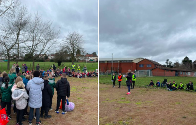 Image of A lovely morning for year 4 at  @EdwardOldcorne  competing in the cross country event.