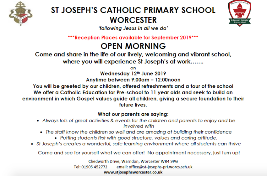 Image of Open Morning  Wednesday 12th June 9am-12pm