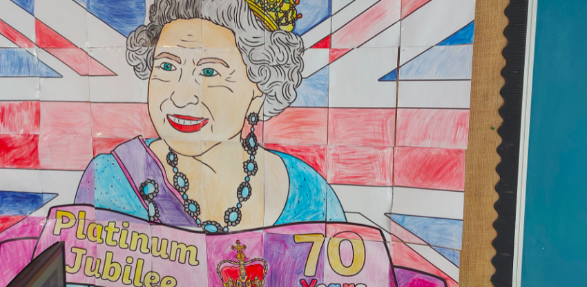 Image of Year 6 and the Queen's Jubilee